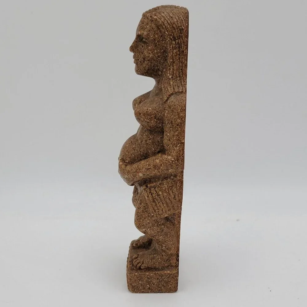 Vintage A.H.I. (American Hawaiian Industries) Lava Stone Fertility Figure – 6.25 - Picture 4 of 6